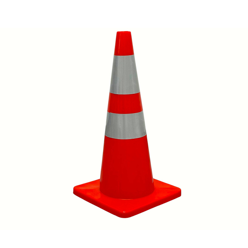 Zeer elastische PVC-verkeersveiligheidskegel met optionele verzwaarde rubberen basis voor wegcontrole en gevarenisolatie onder alle weersomstandigheden Zeer elastische PVC-verkeersveiligheidskegel met optionele verzwaarde rubberen basis voor wegcontrole en gevarenisolatie onder alle weersomstandigheden