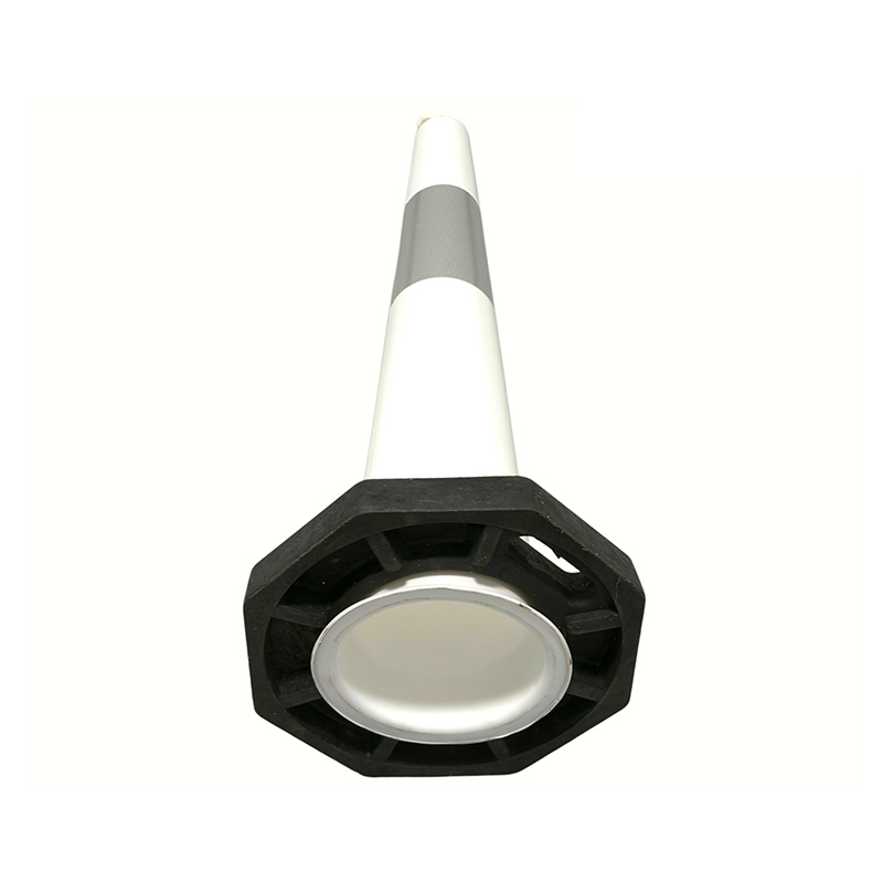 Draagbare T-TOP zeer flexibele PVC-verkeerskegel voor bouwperimeters