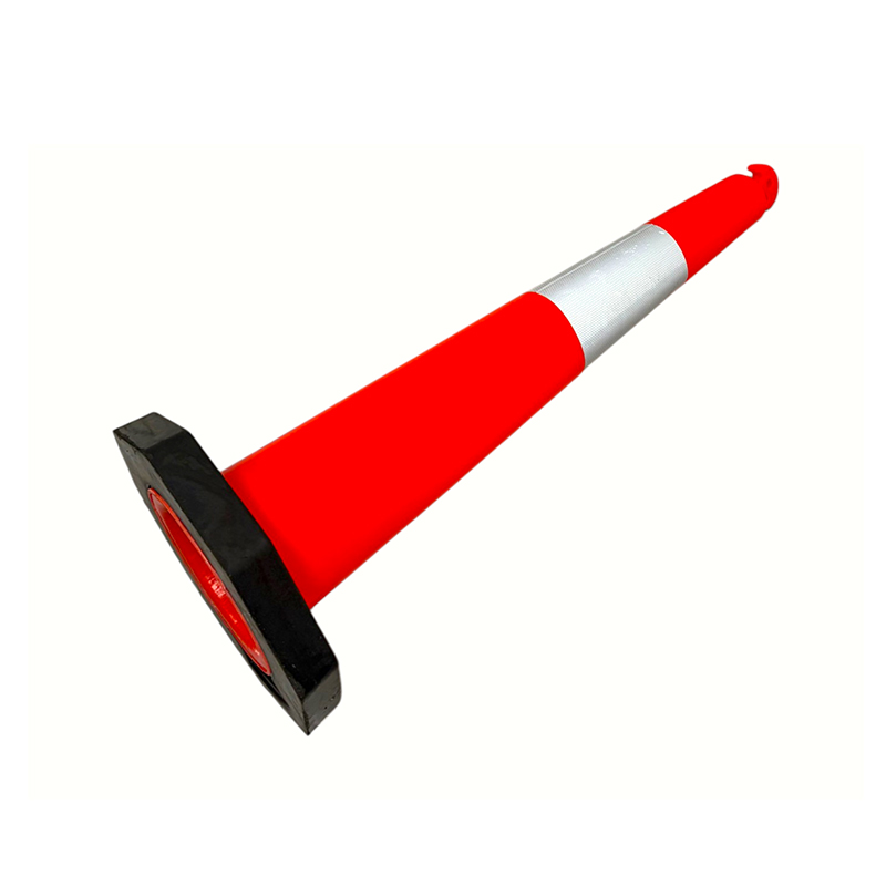 Draagbare T-TOP zeer flexibele PVC-verkeerskegel voor bouwperimeters