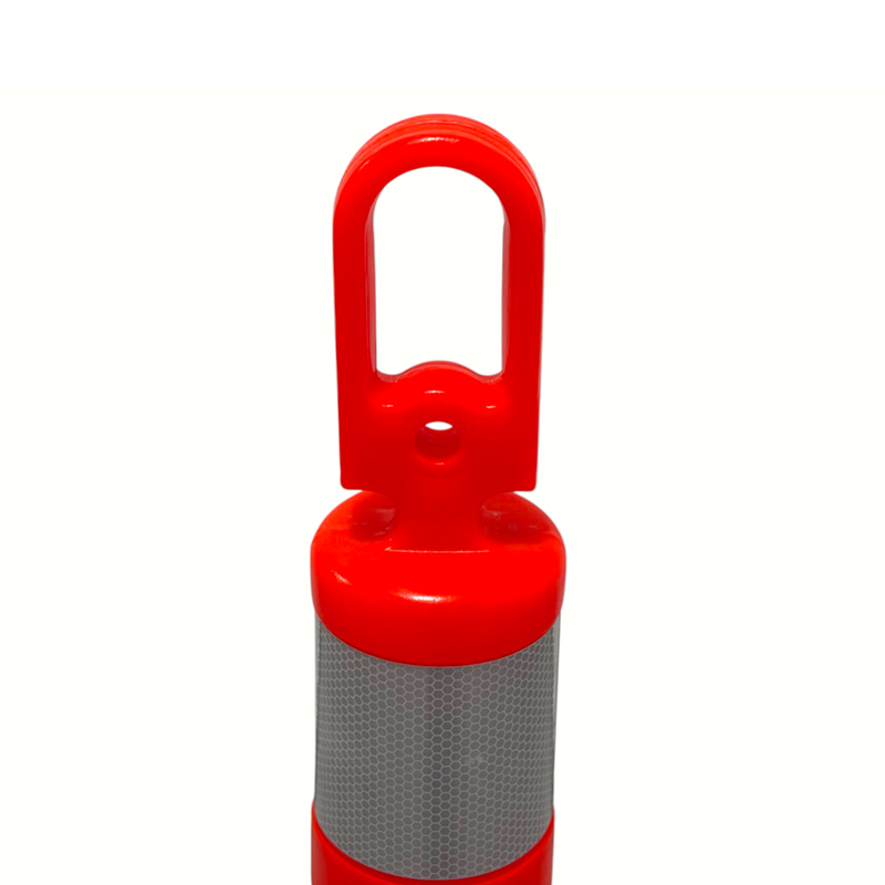 Ergonomische draagbare T-TOP flexibele afbakeningspaal
