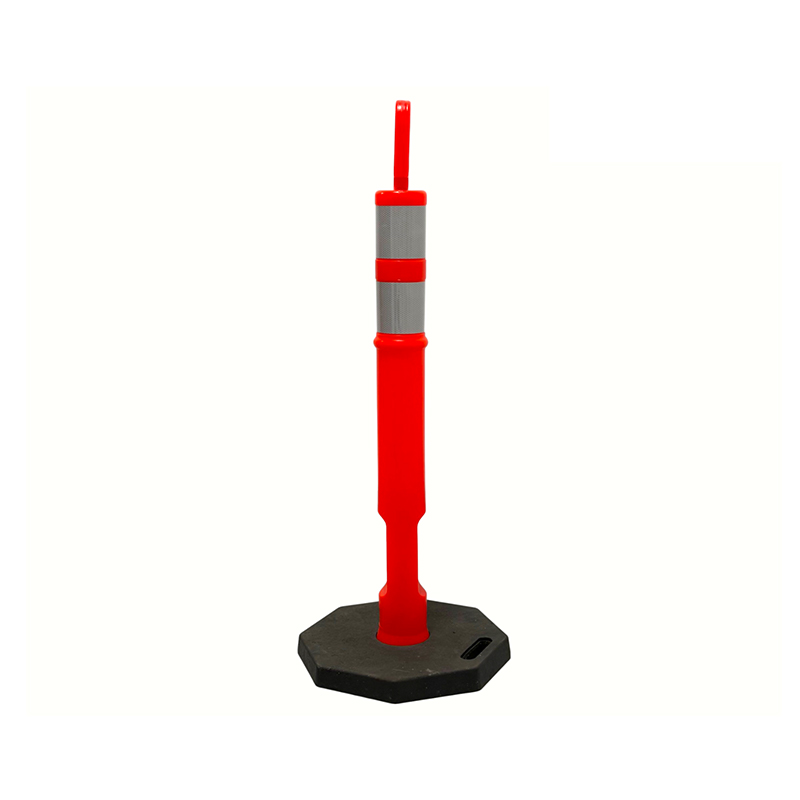 Ergonomische draagbare T-TOP flexibele afbakeningspaal