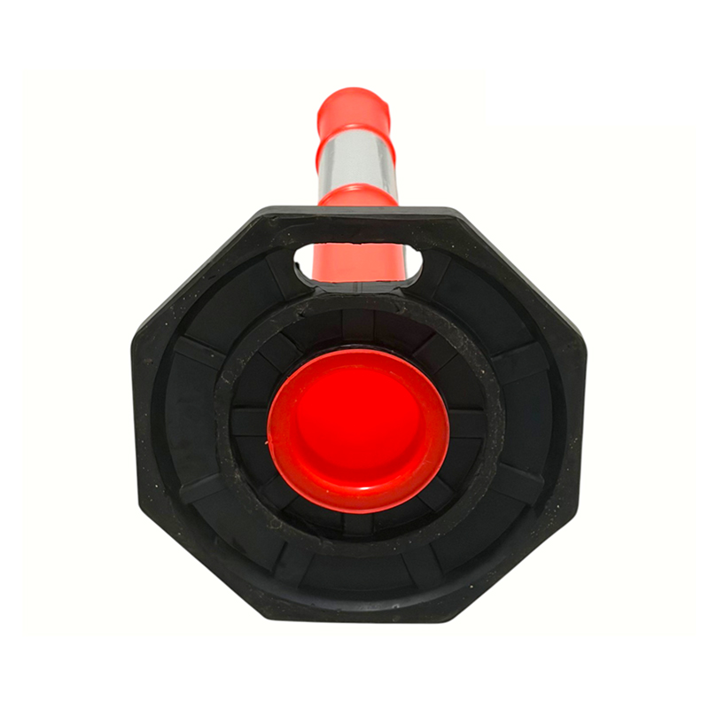 Ergonomische draagbare T-TOP flexibele afbakeningspaal