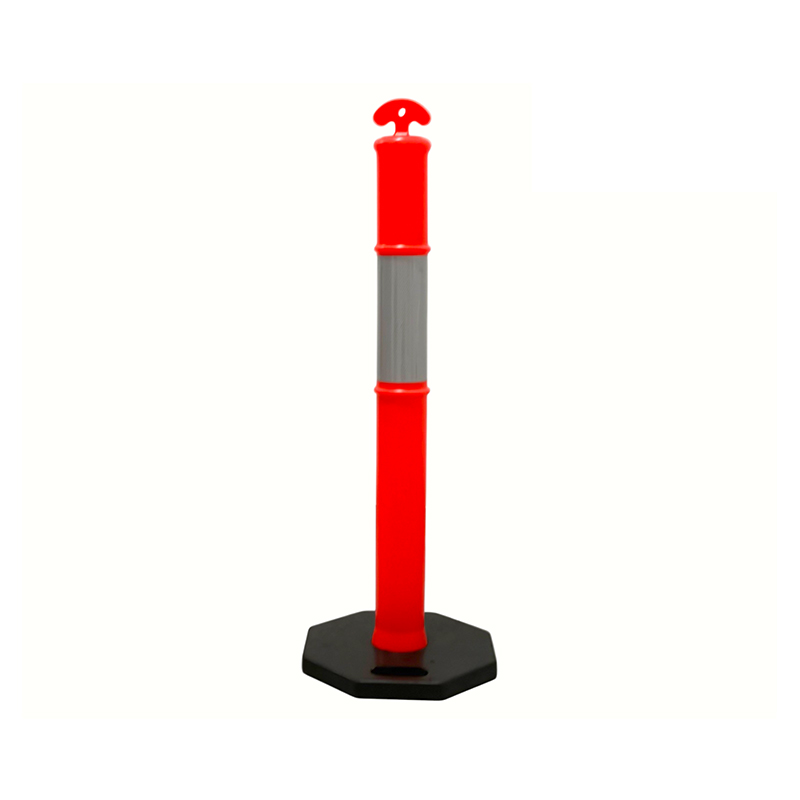Ergonomische draagbare T-TOP flexibele afbakeningspaal