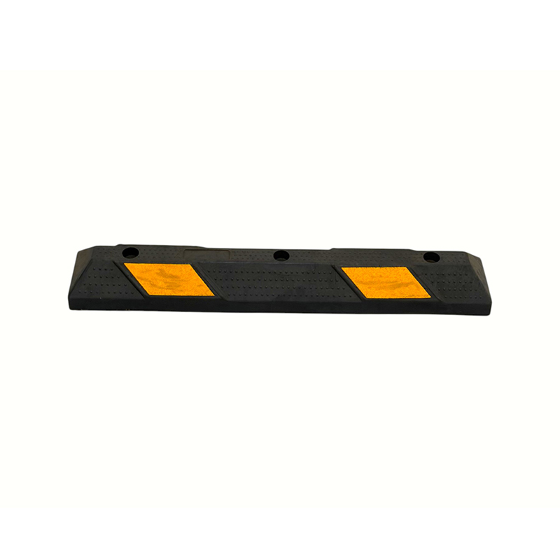 Versterkte rubberen wielstoppers met groot oppervlak en dubbele reflecterende patches