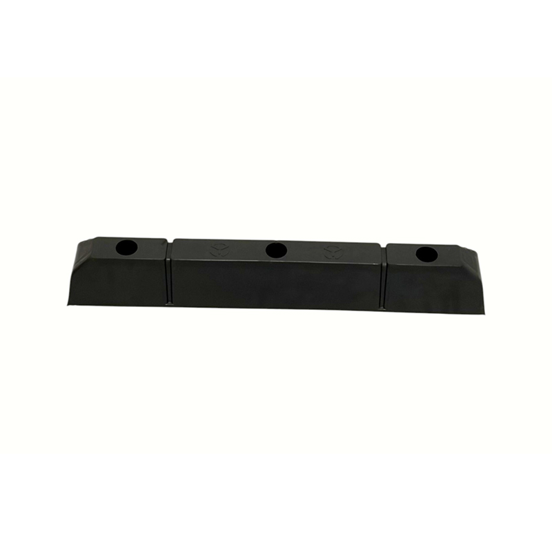Driedelige antislip rubberen wielstoppers met hoge zichtbaarheid