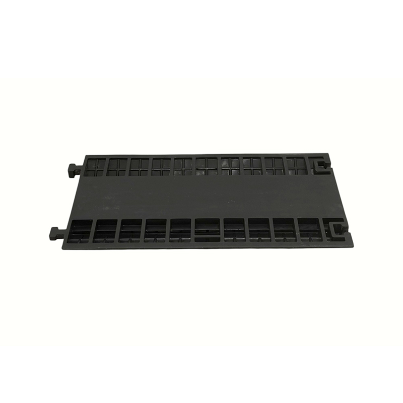 Hoog draagvermogen Rubberen basis Pvc Flip Cover 5-kanaals heavy-duty kabelbeschermer