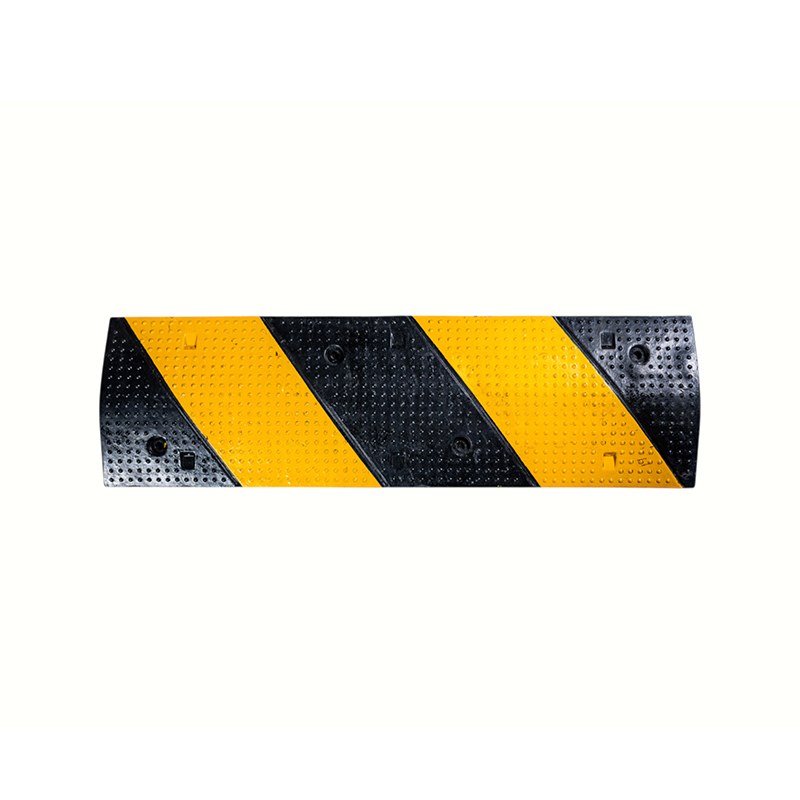 Dubbele link verbrede en versterkte rubberen verkeersdrempels