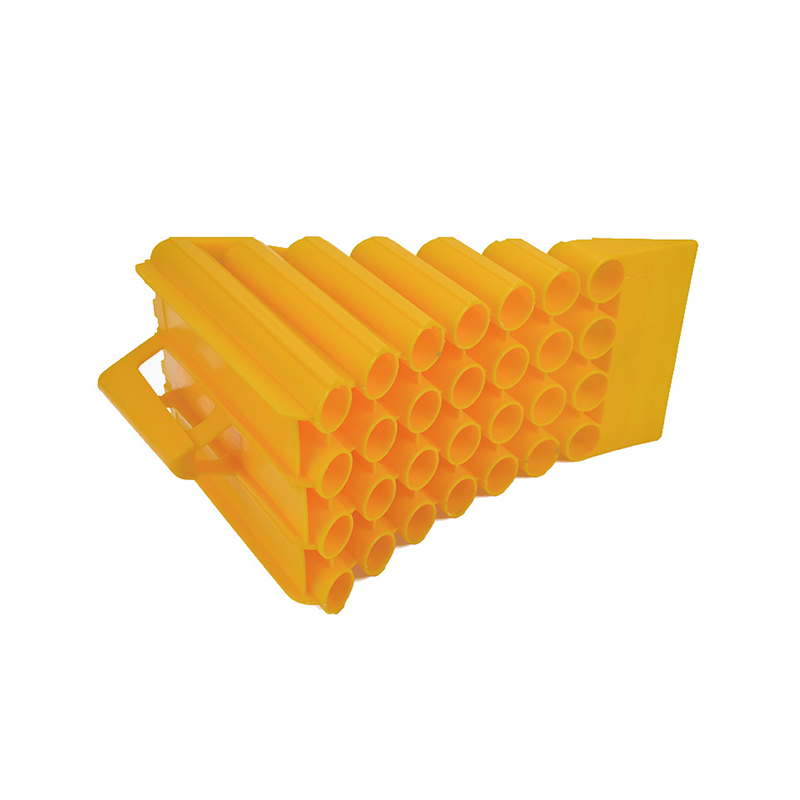 Driehoekig ontwerp met hoge grip, robuuste antislip rubberen wielstoppers Driehoekig ontwerp met hoge grip, robuuste antislip rubberen wielstoppers
