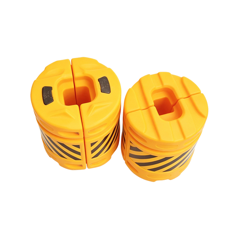 Modulaire combinatie HDPE verkeersanti-impactton met reflecterende folie