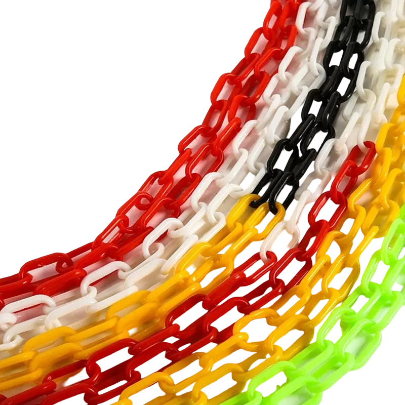 Zeer veerkrachtige kunststof veiligheidsbarrièreketting Zeer veerkrachtige kunststof veiligheidsbarrièreketting