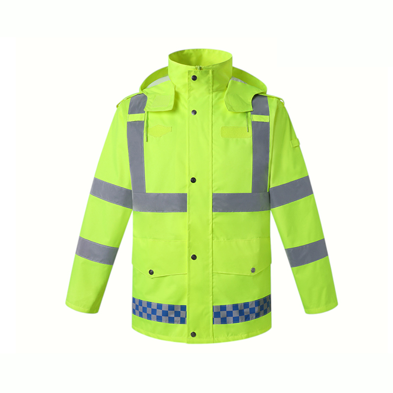 Hoge zichtbaarheidsveiligheidsjas/-broek van Oxford-stof