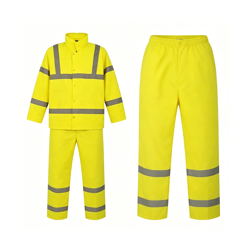 Hoge zichtbaarheidsveiligheidsjas/-broek van Oxford-stof