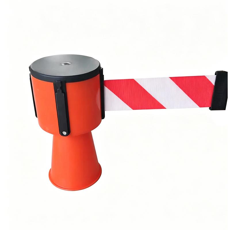 Cone-Top intrekbare riembarrière met 4-wegaansluiting