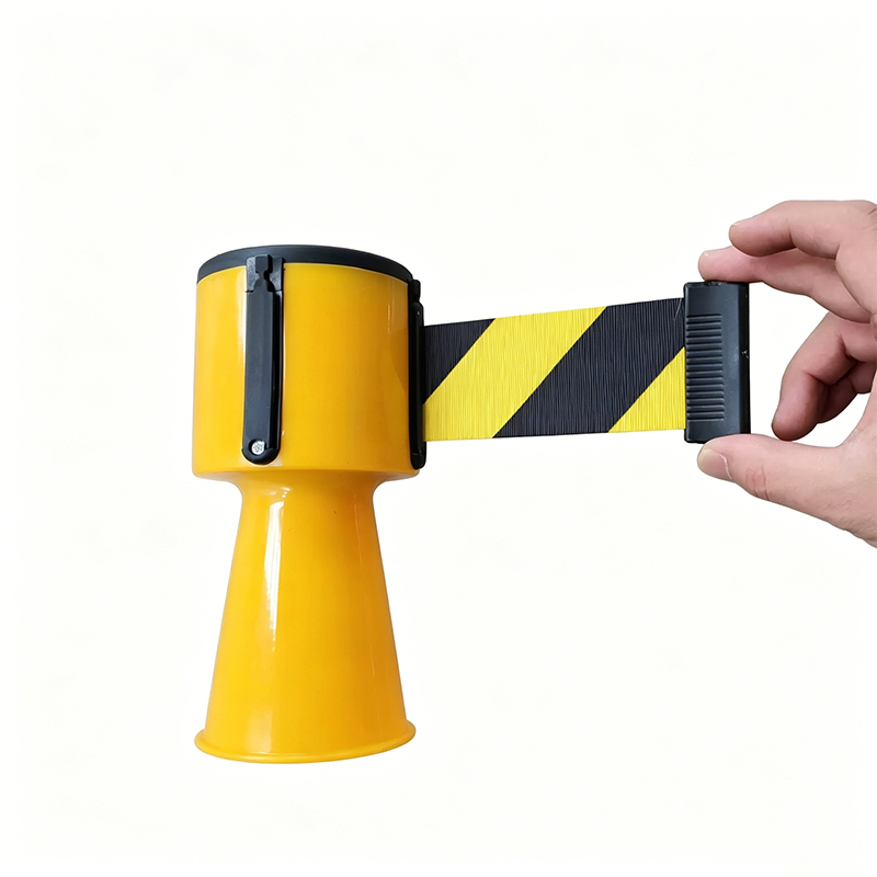 Cone-Top intrekbare riembarrière met 4-wegaansluiting