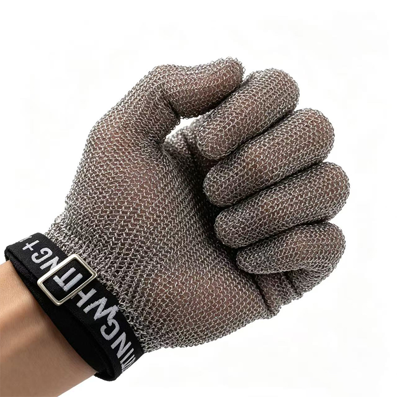 Roestvrijstalen ringgaas anti-snijhandschoenen