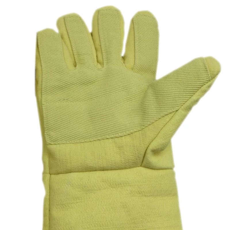 500°C hittebestendige Aramid 1414 dicht geweven vilthandschoenen