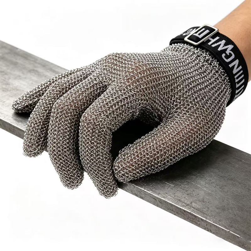 Roestvrijstalen ringgaas anti-snijhandschoenen