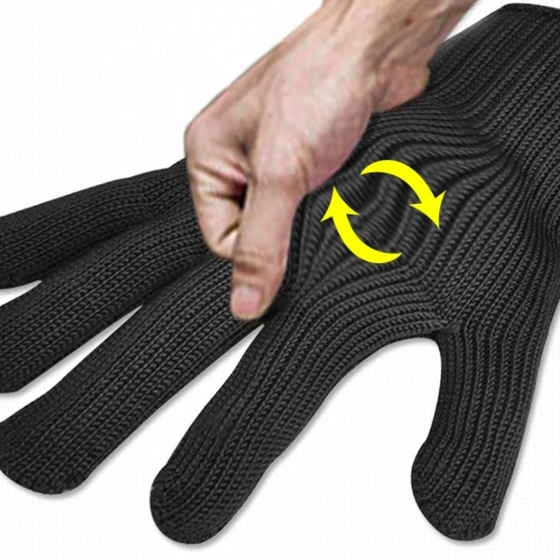 Roestvrij stalen gaas Anti-snijveiligheidshandschoenen
