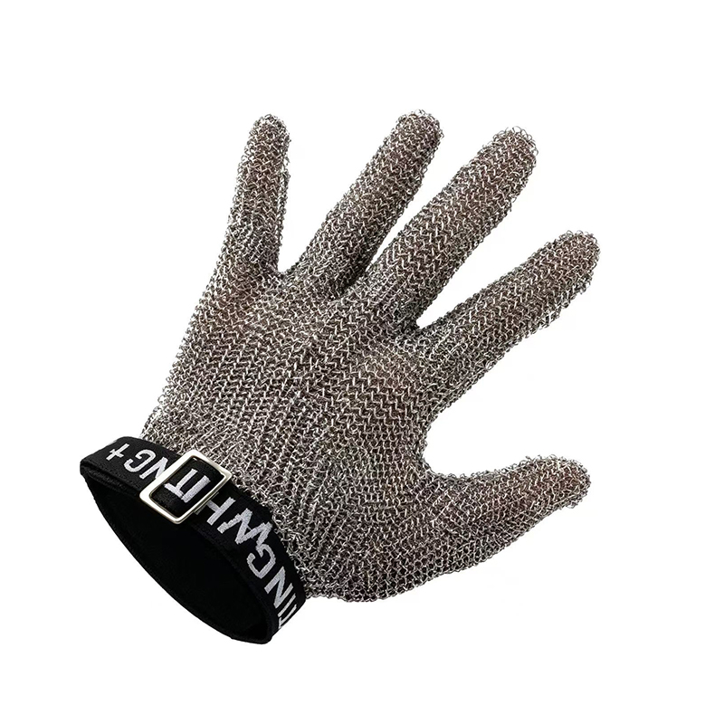 Roestvrijstalen ringgaas anti-snijhandschoenen Roestvrijstalen ringgaas anti-snijhandschoenen