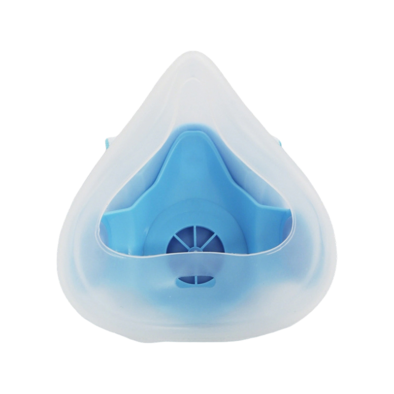 Siliconen gasmasker met dubbel filter