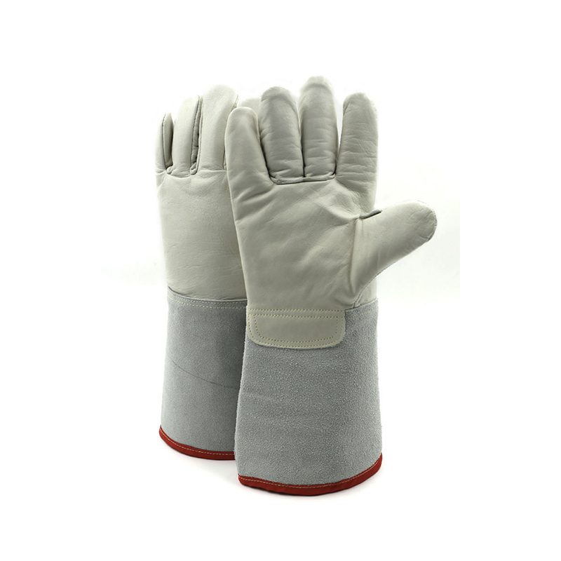 -150°C cryohandschoenen met koeienhuid -150°C cryohandschoenen met koeienhuid