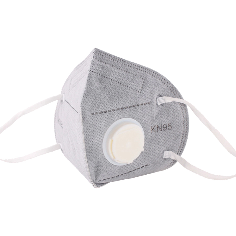 KN95-masker met actieve kool en ademhalingsautomaat
