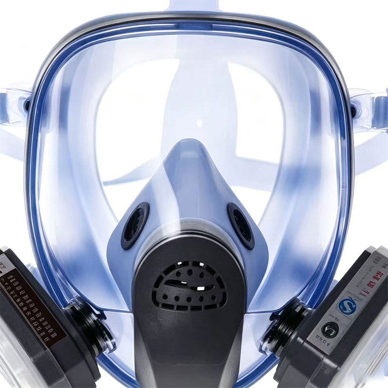 Industrieel gasmasker met volledig gezicht