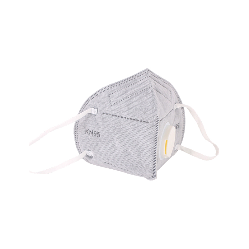 KN95-masker met actieve kool en ademhalingsautomaat