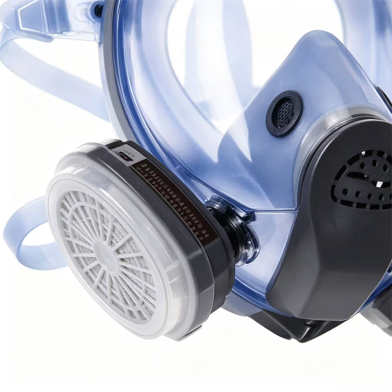 Industrieel gasmasker met volledig gezicht