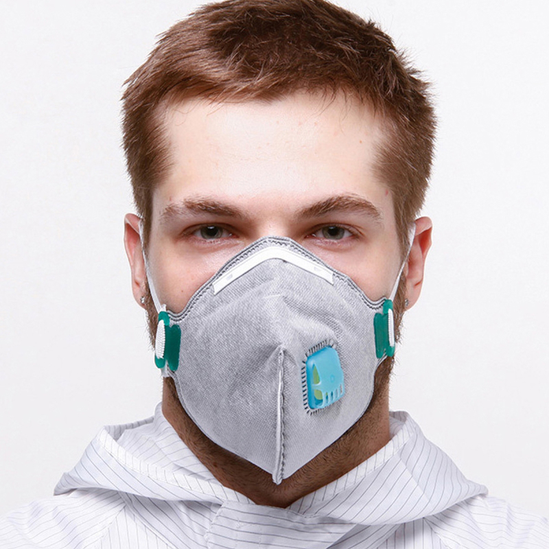 KN95 Actief koolstofstofmasker van niet-geweven stof