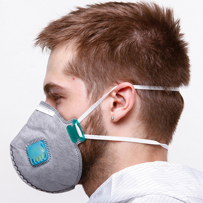 KN95 Actief koolstofstofmasker van niet-geweven stof