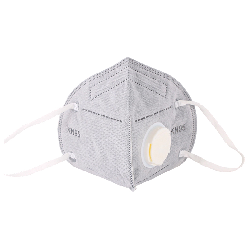 KN95-masker met actieve kool en ademhalingsautomaat