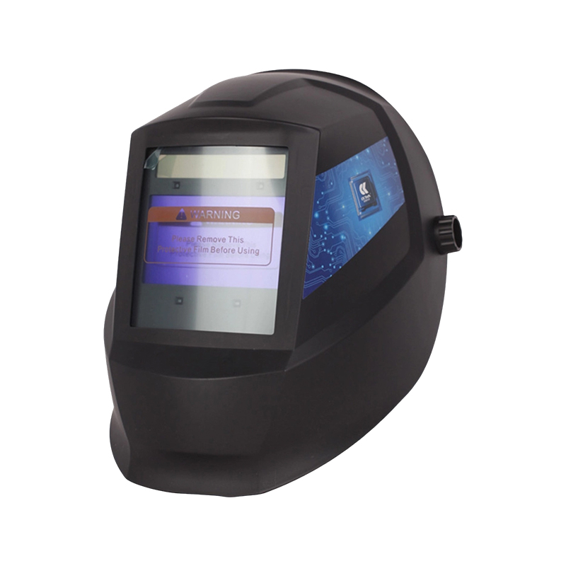 True Colour automatisch verduisterende lashelm met groot raam True Colour automatisch verduisterende lashelm met groot raam
