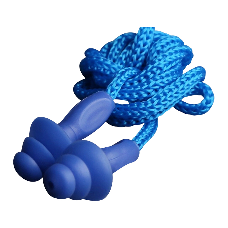 Herbruikbare TPR-kerstboomoordopjes met snoer