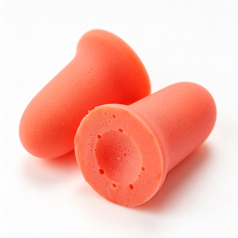 Ergonomische klokvormige oordopjes van PU-schuim