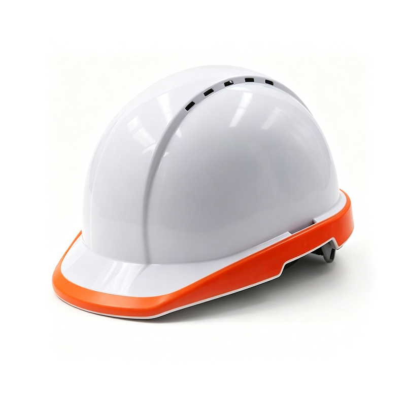 Hoge zichtbaarheid fluorescerende industriële veiligheidshelm Hoge zichtbaarheid fluorescerende industriële veiligheidshelm
