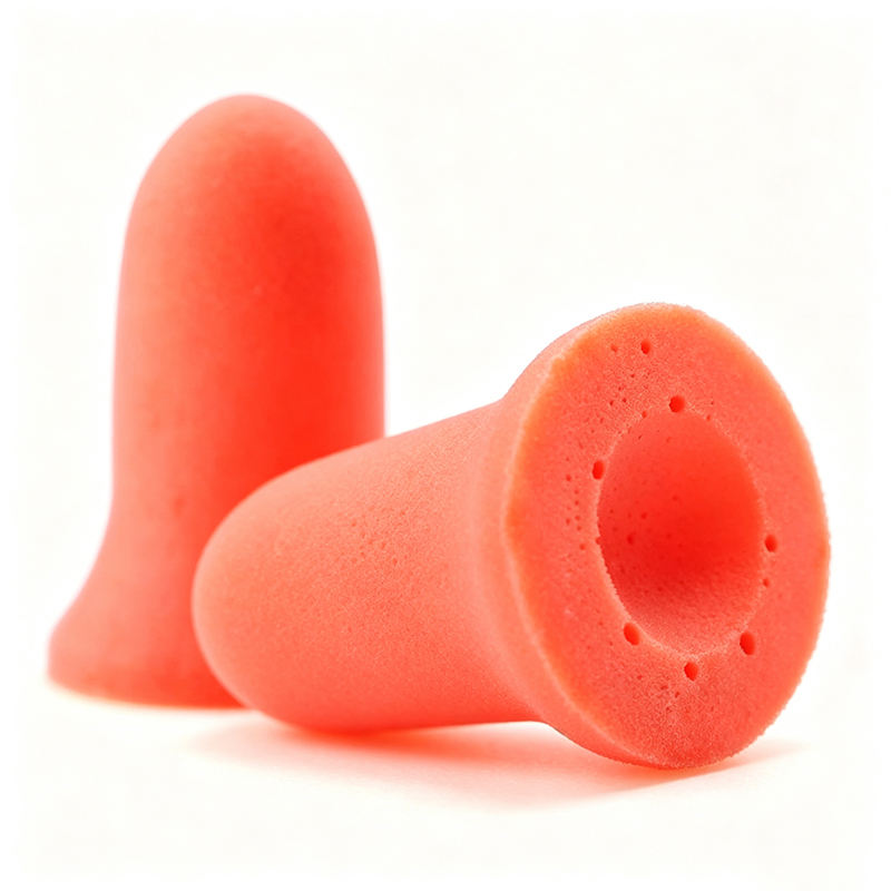 Ergonomische klokvormige oordopjes van PU-schuim