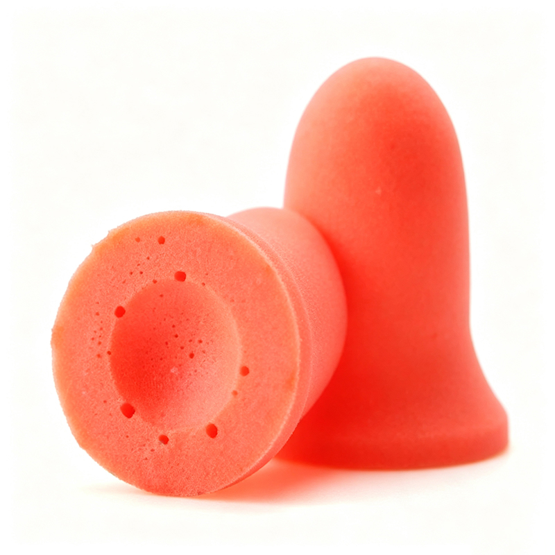 Ergonomische klokvormige oordopjes van PU-schuim