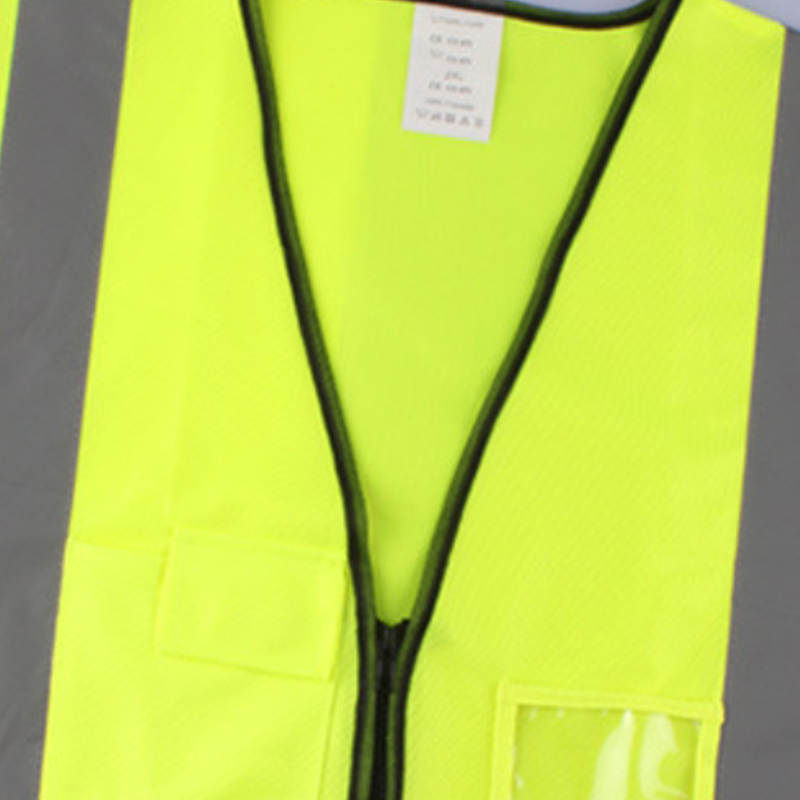 Reflecterend veiligheidsvest met hoge zichtbaarheid