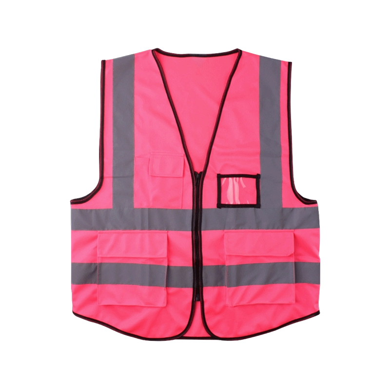 Reflecterend veiligheidsvest met hoge zichtbaarheid