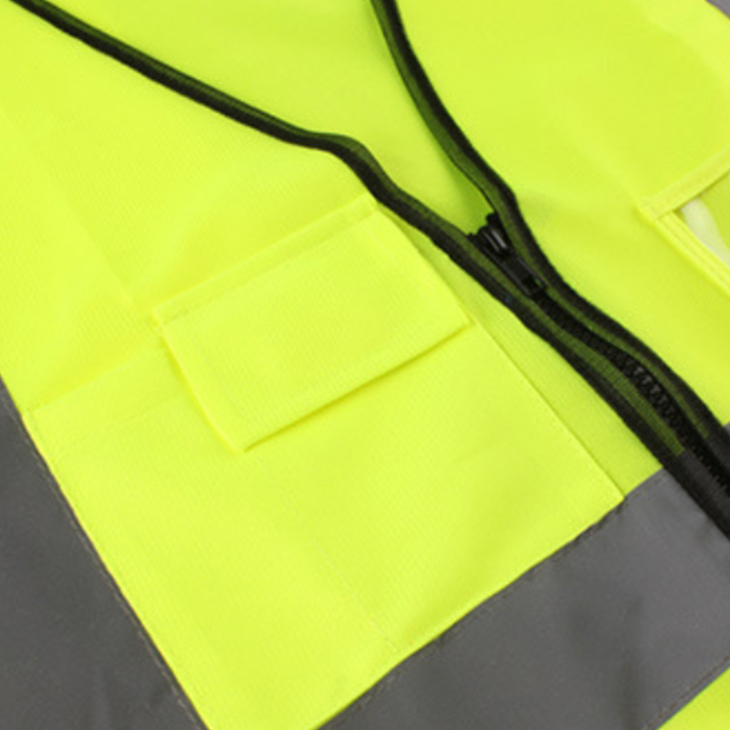 Reflecterend veiligheidsvest met hoge zichtbaarheid
