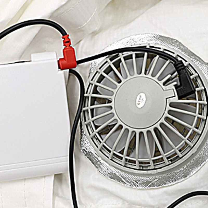 Luchtkoeling anti-bijen- en wespenpak met dubbele ventilator
