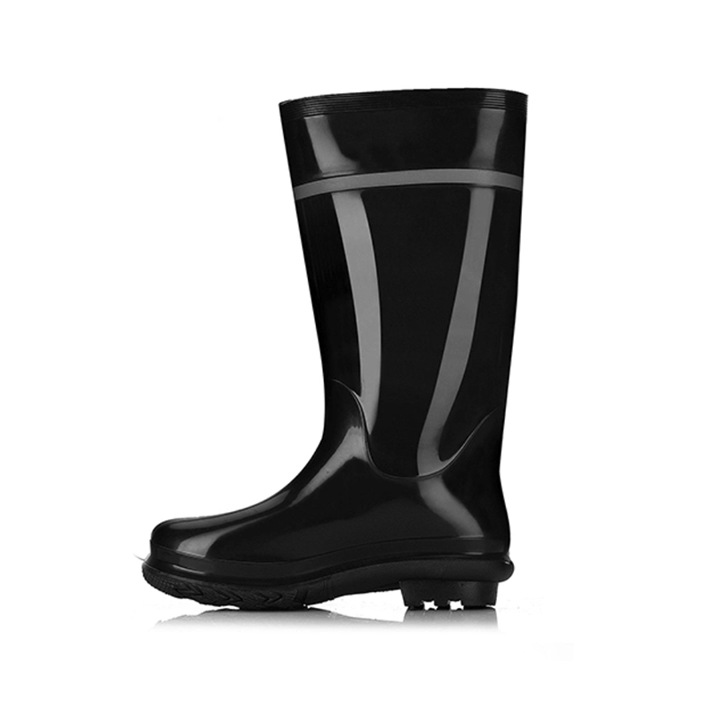 Reflecterende PVC-regenlaarzen met hoge zichtbaarheid