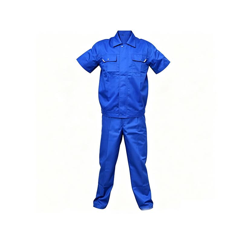 Zomerwerkkleding-overall met korte mouwen en onderarmgaas Zomerwerkkleding-overall met korte mouwen en onderarmgaas