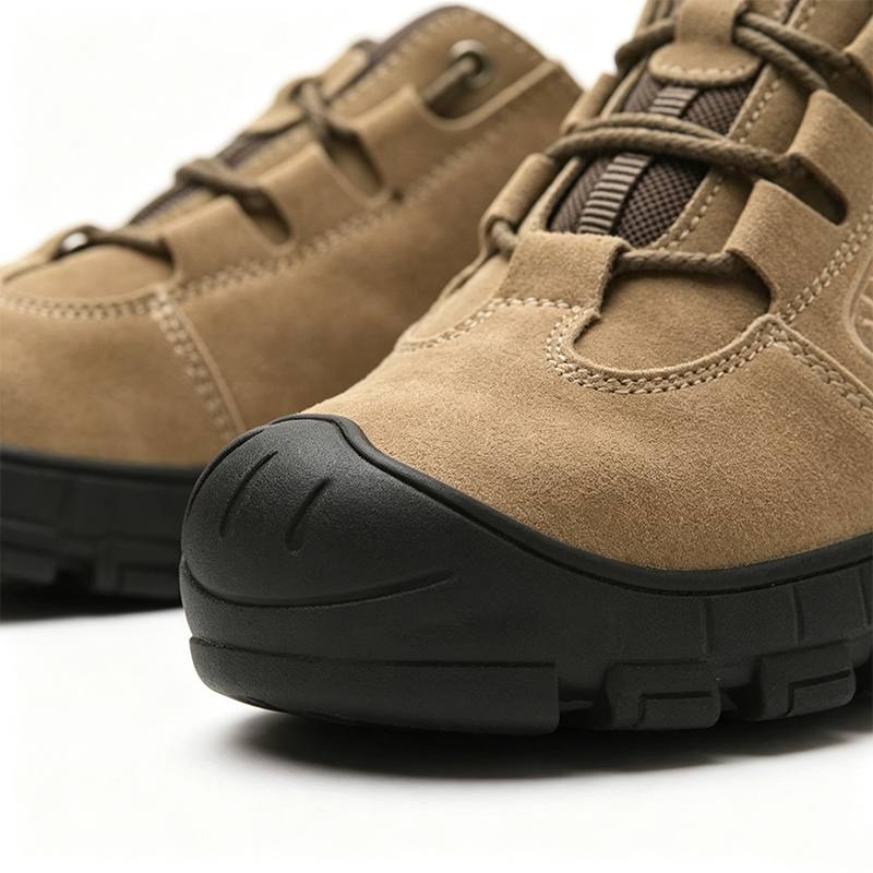 Kevlar anti-lek rubberen suède veiligheidsschoenen