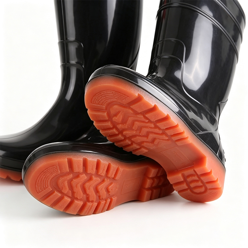 Chemisch bestendige spuitgegoten PVC regenlaarzen