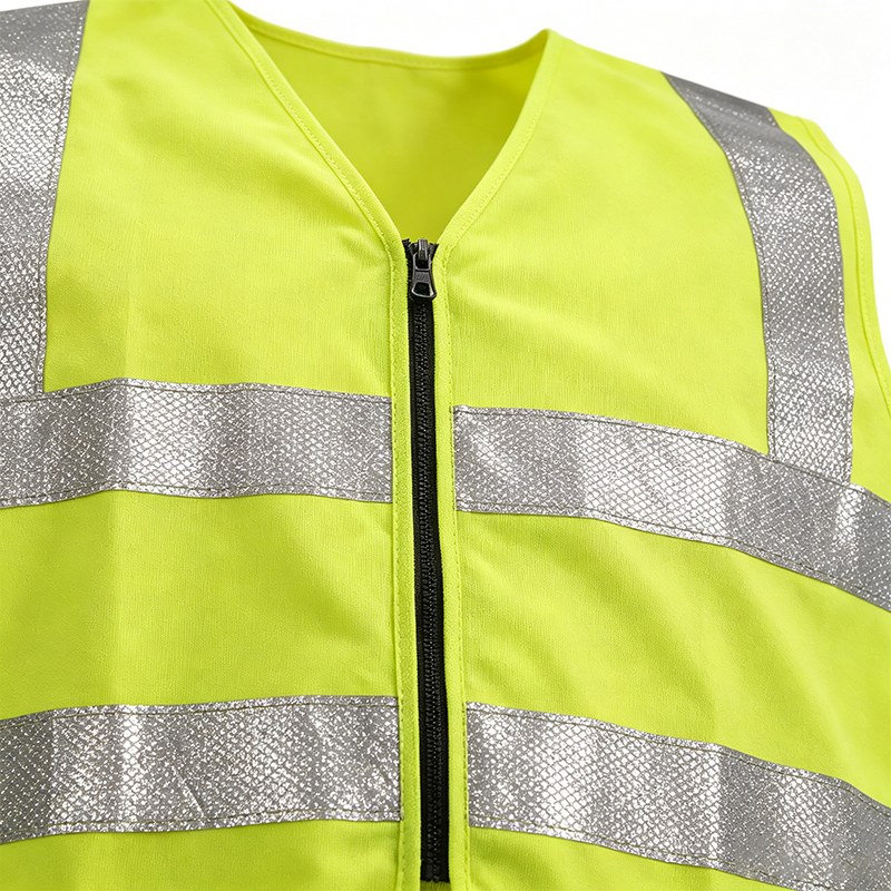 Reflecterend veiligheidsvest met hoge zichtbaarheid